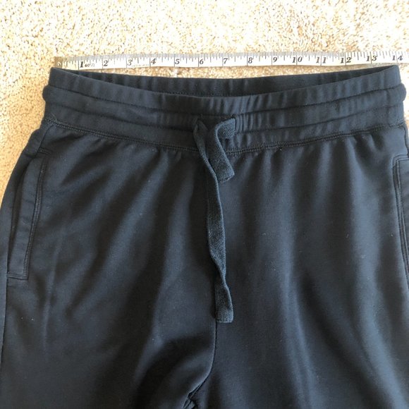 Women's Fabletics Black High-Waisted Stretch Joggers Sweatpants Size Medium - Picture 7 of 10